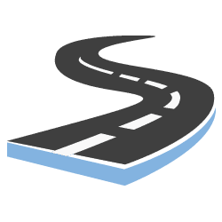 icon of road
