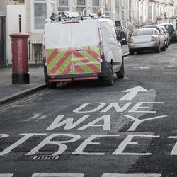 road marking