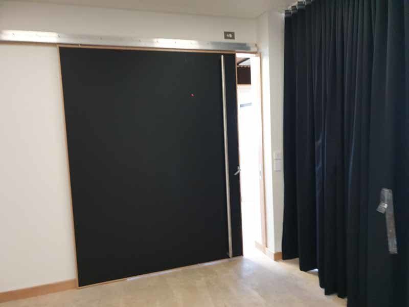 black door