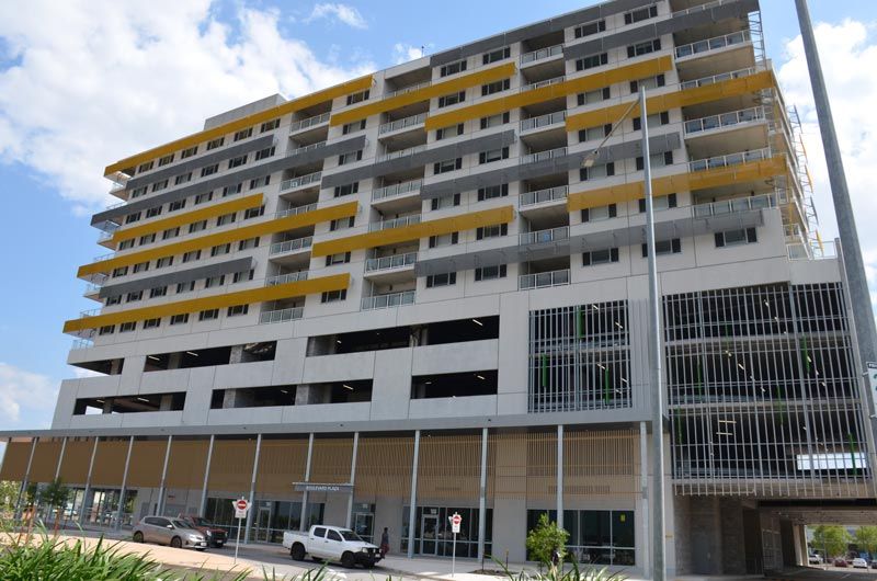 large plaza building