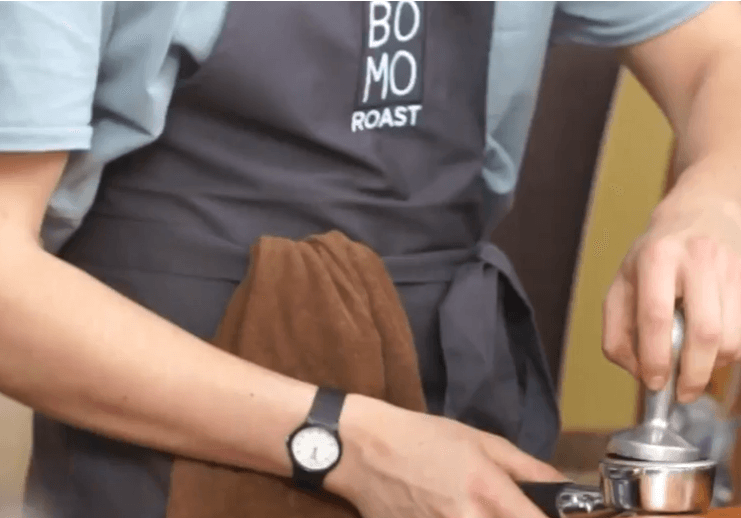 black coffee served a coffee mug