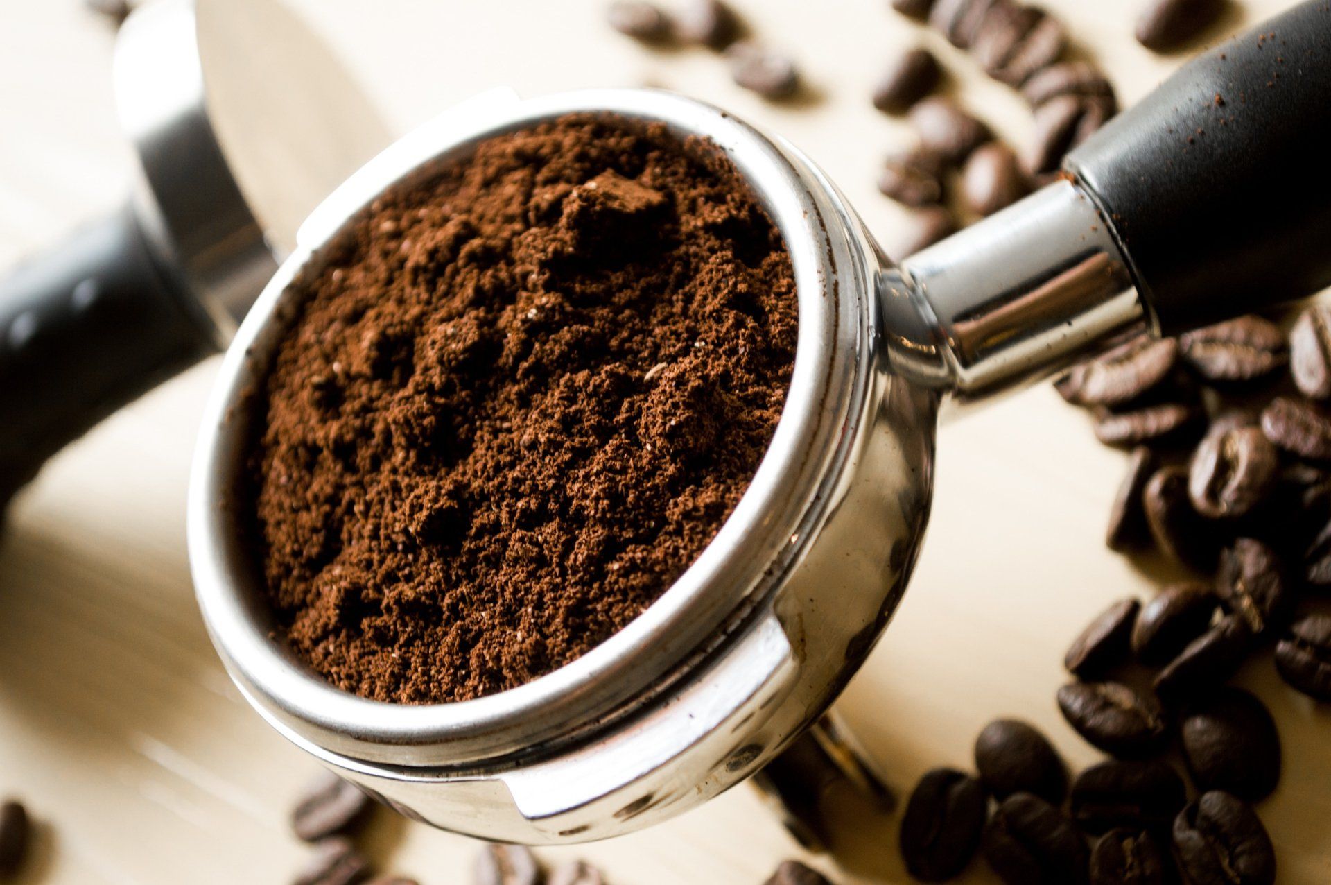 pouring fresh milk in the coffee