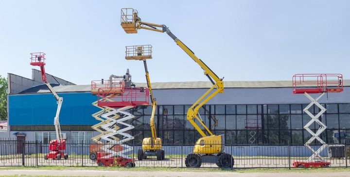 mezzi per lavori in quota