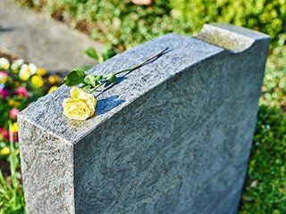 Yellow Rose on Tombstone Yellow Rose on Tombstone