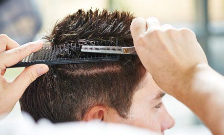 Gents' hairdressing
