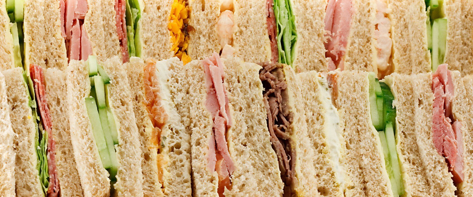 freshly made sandwiches