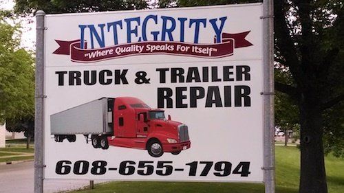 Heavy Duty Truck Equipment — Company Signage in Marshall, WI Heavy Duty Truck Equipment — Company Signage in Marshall, WI