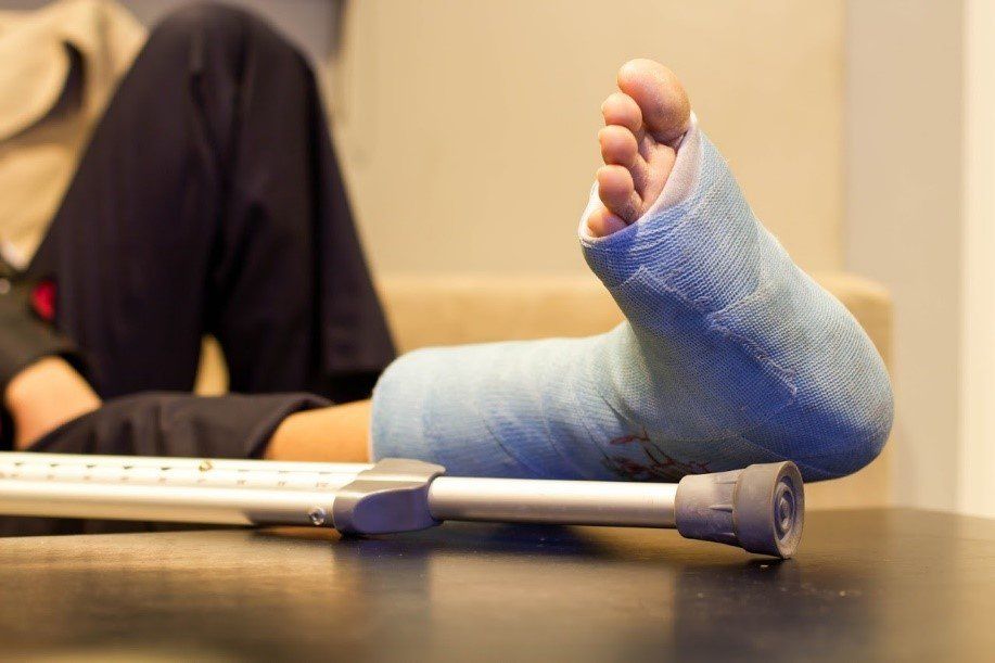 Injured Foot — Menifee, CA — Law Office of Robert P. Karwin Injured Foot — Menifee, CA — Law Office of Robert P. Karwin