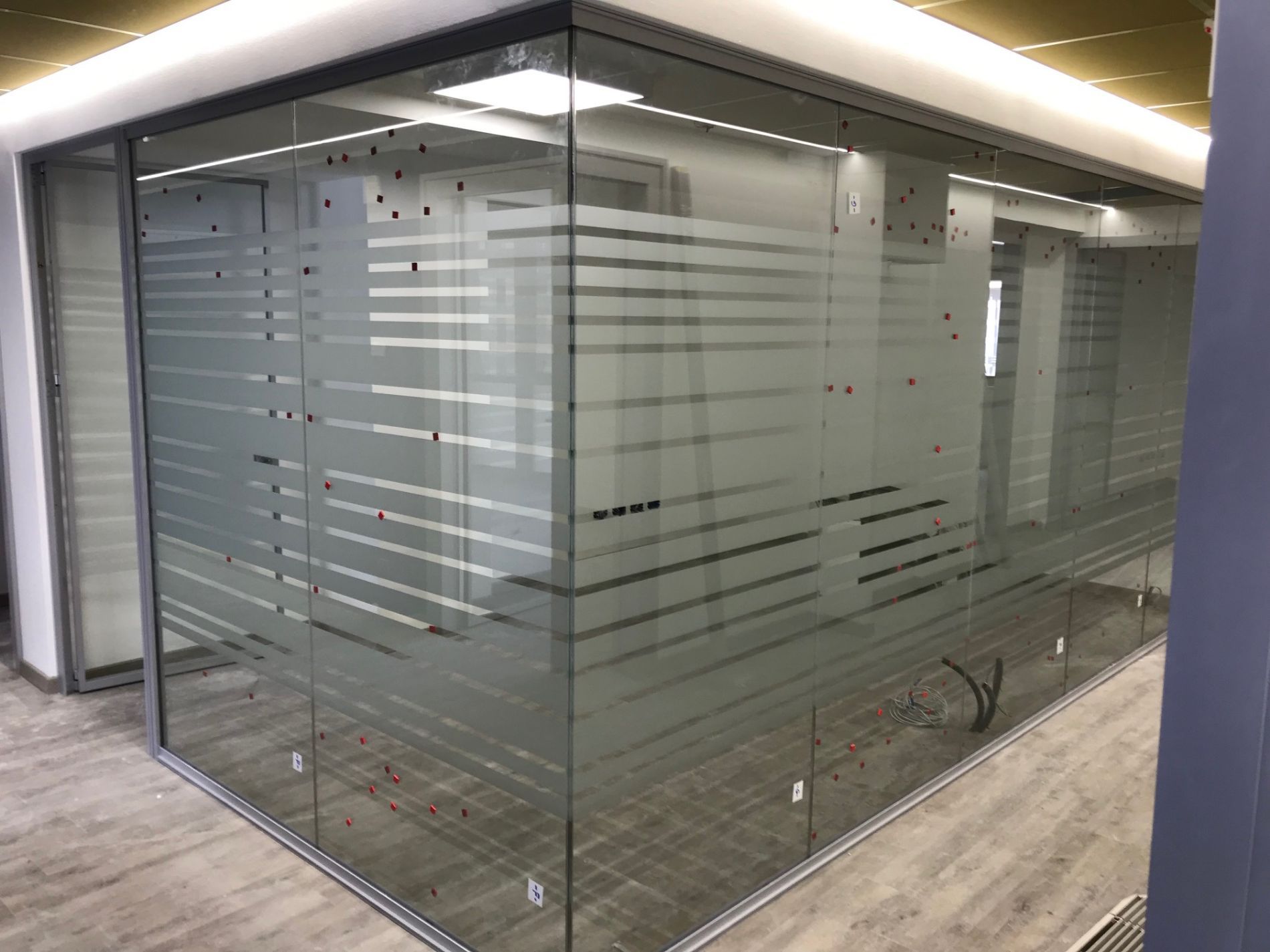 cubicolo in vetro