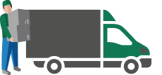LUTON BOX VAN AND 1 MAN for hire