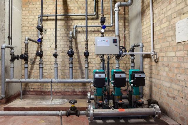 The technical area - water system The technical area - water system