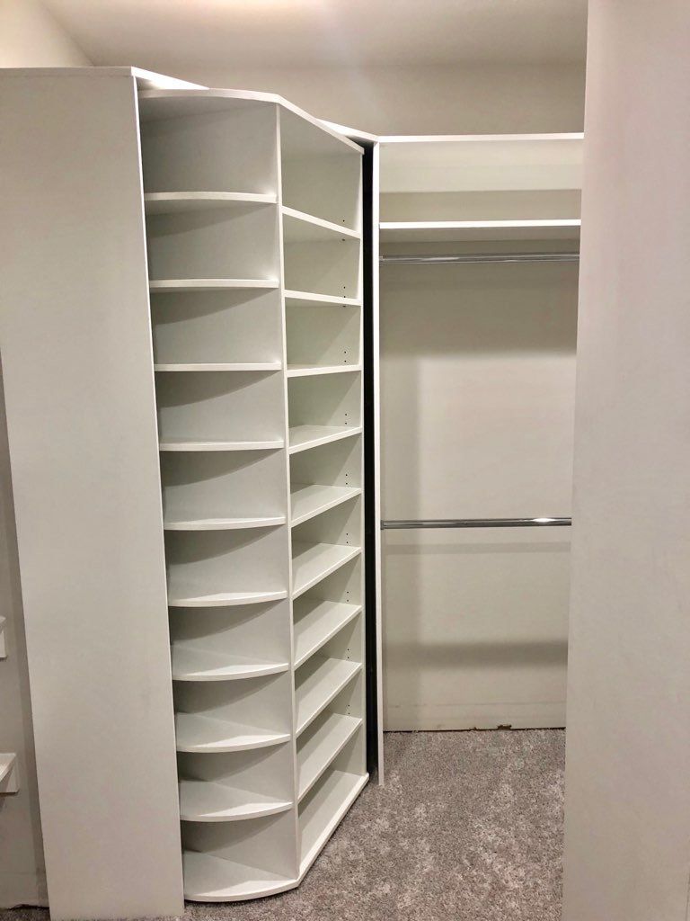 Lazy Lee Rotating Closet System