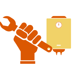 A spanner and boiler icon