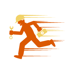 A 24-hour engineer icon