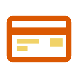 A membership card icon