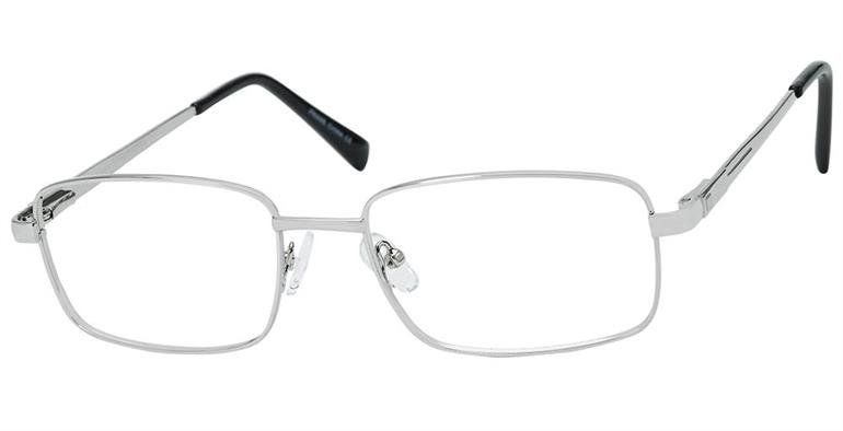 CB 1109 Bright silver glasses frames