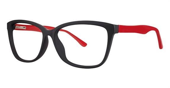 Black and Red Eyeglasses