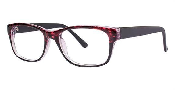 Floral Red Eyeglasses