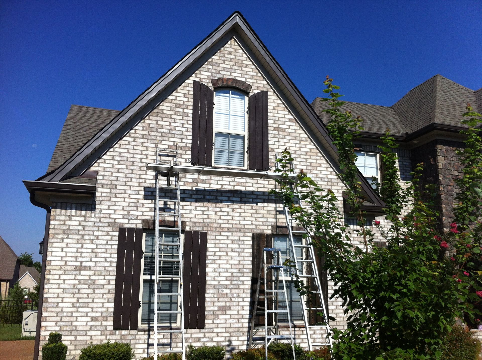Exterior Shutter Painting