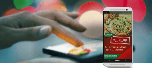 Mobile device with VIP Club image