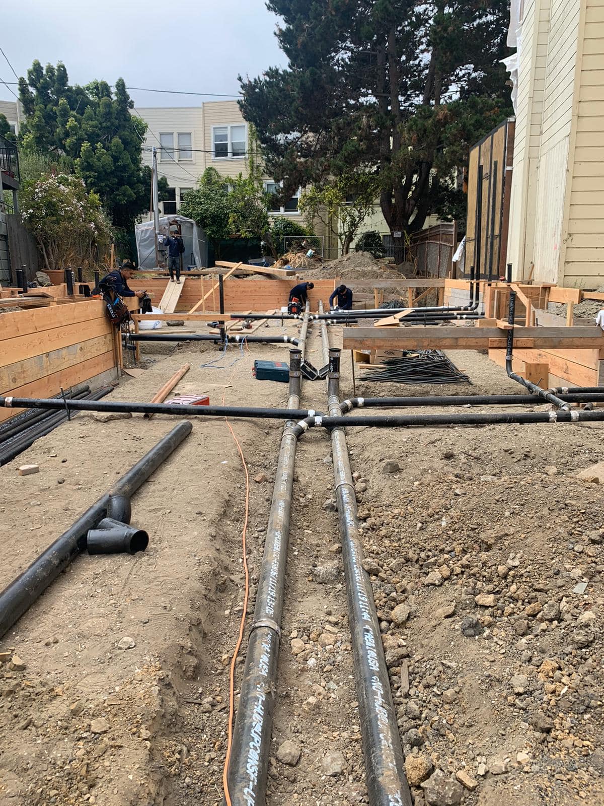 New Wooden House Construction — San Francisco, CA — Bayworks Plumbing