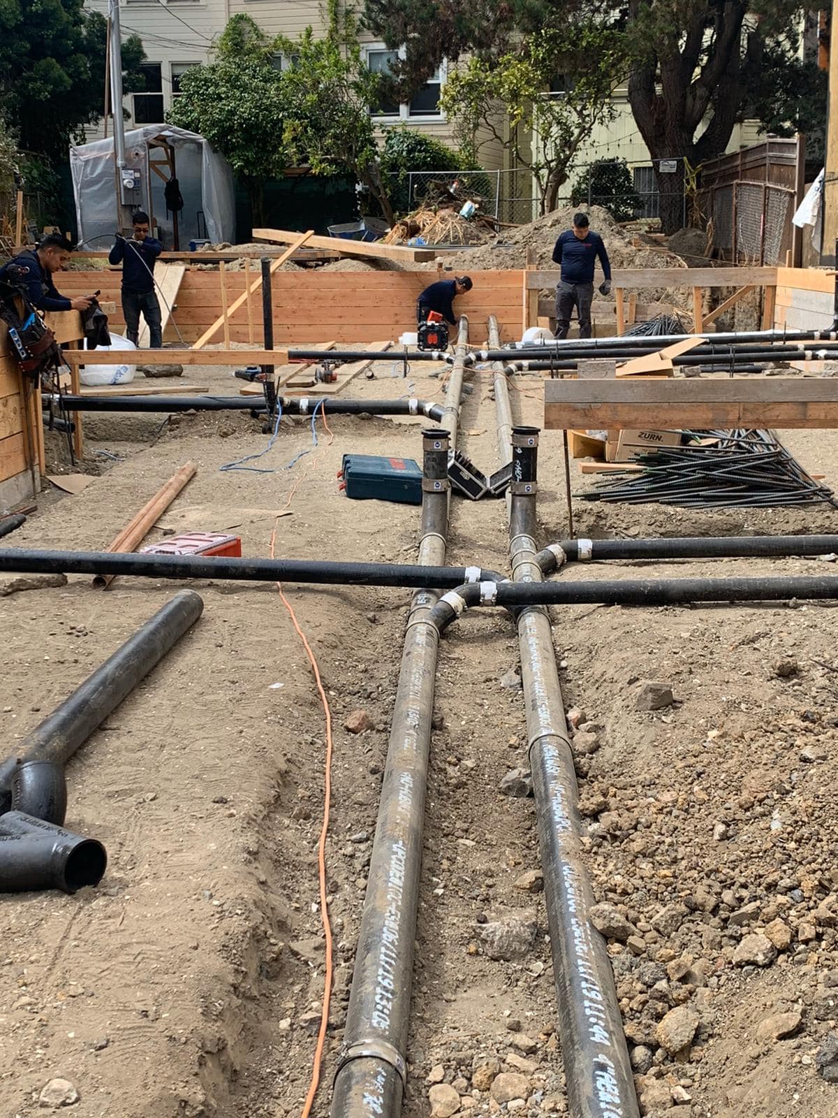 Ground Plumbing Lines — San Francisco, CA — Bayworks Plumbing
