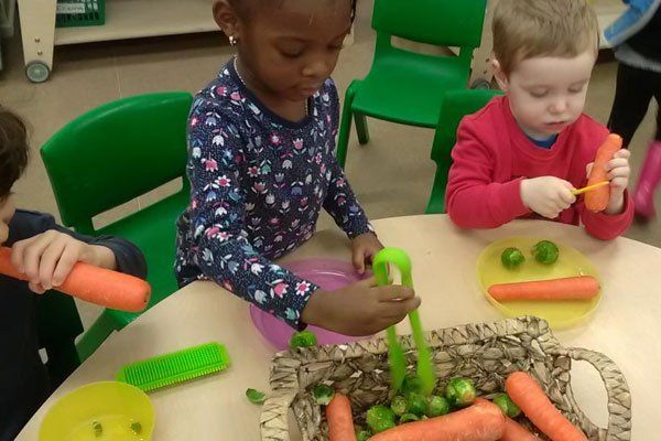 A preschool room