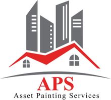 asset painting services business logo asset painting services business logo