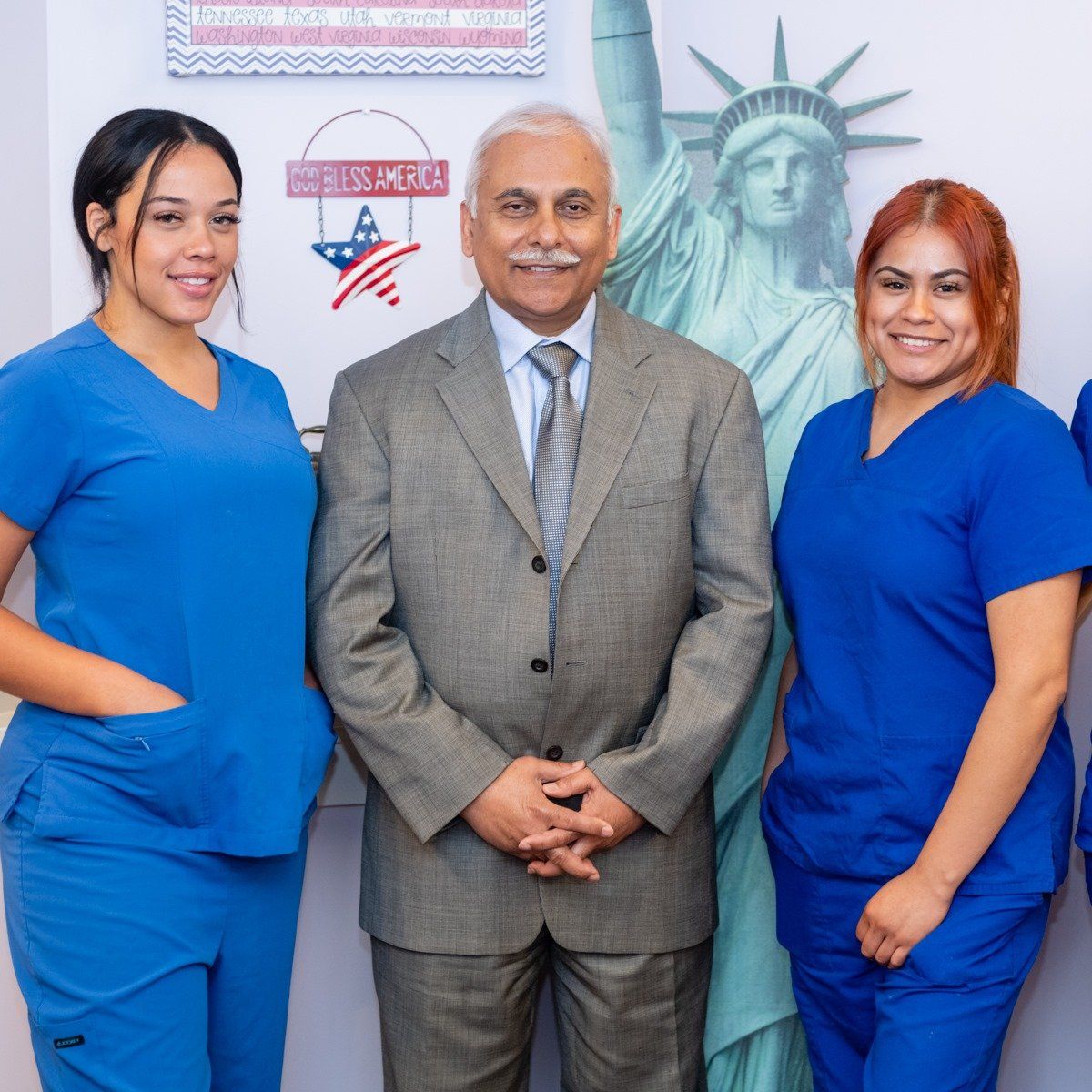 Bridges —  Dr. Chaudry and Dental Nurse in Liberty Township, OH