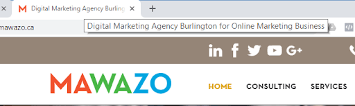 How you can see the Title Tag of a web page