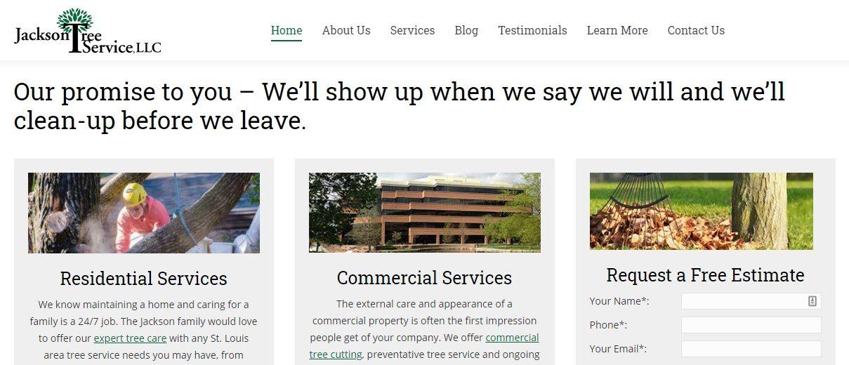 Jackson Tree Service differentiator