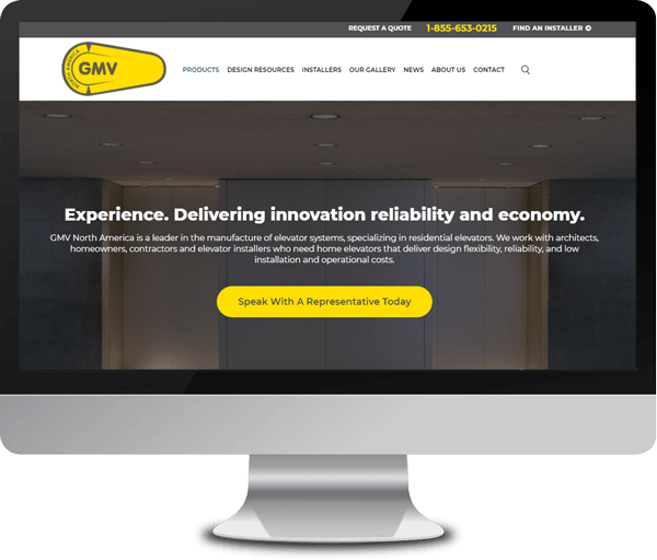 GMV North America Website