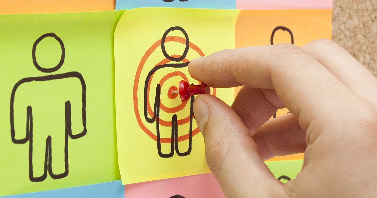 Pin on the ideal customer as identified with a persona