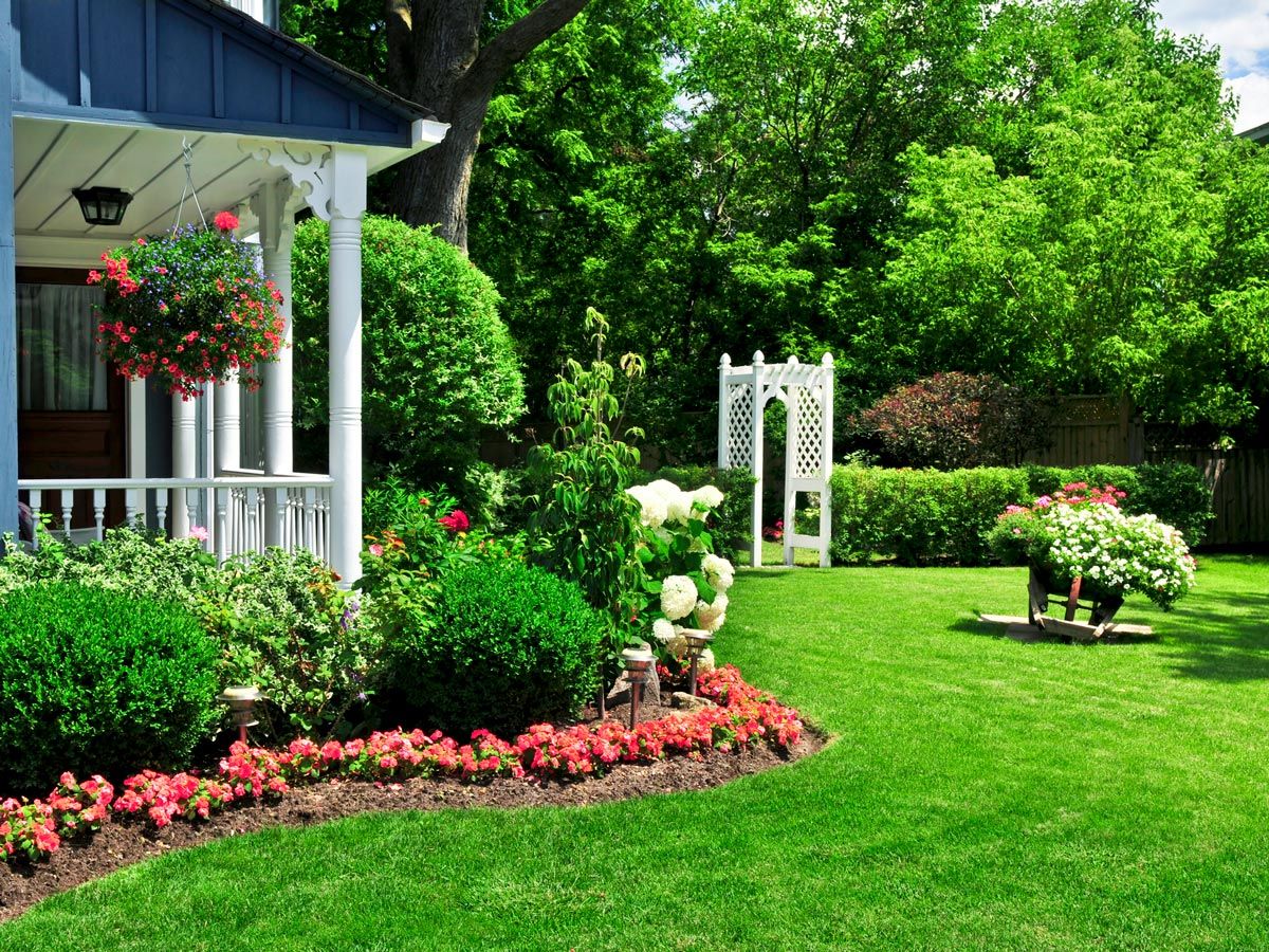 Landscape With Flowers — Decatur, TX — Superior Lawn & Landscape