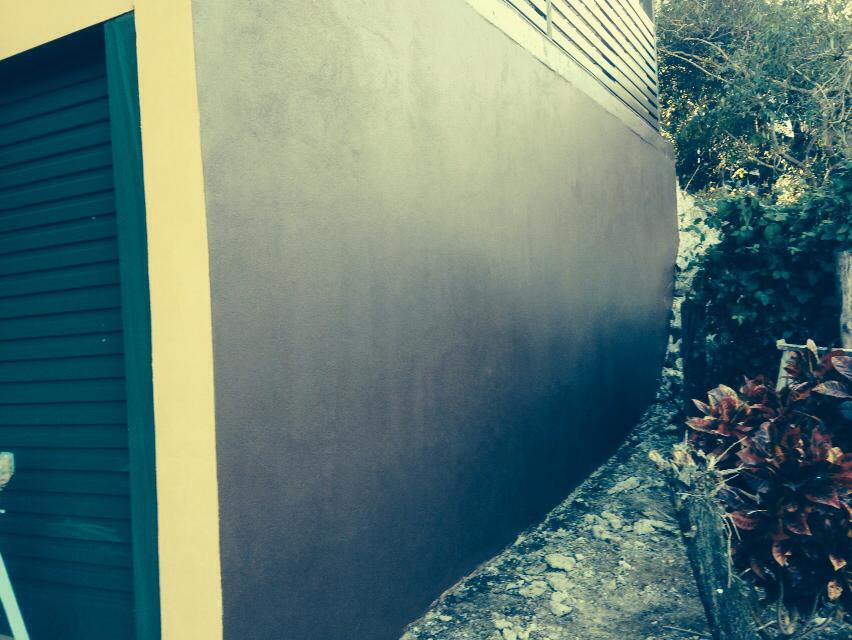 Newly Rendered Wall — Masonry Construction in Sunshine Coast, QLD