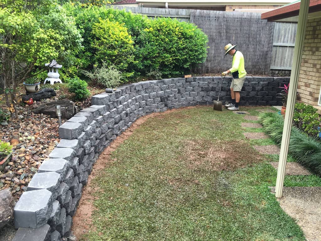 Retaining Walls 2 — Masonry Construction in Sunshine Coast, QLD