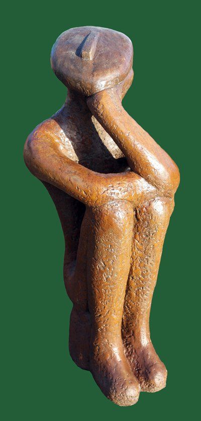 stone garden statue george
