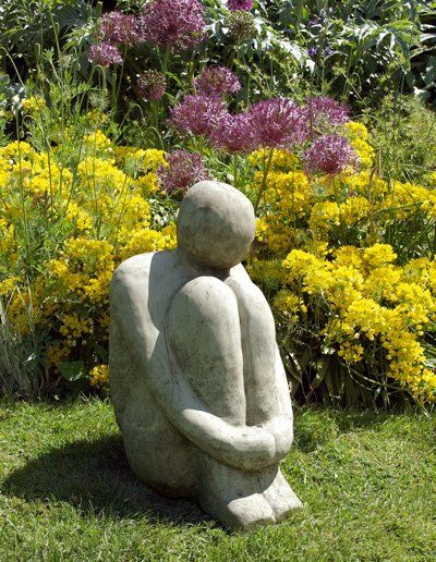 stone garden statue large henry modern contemporary