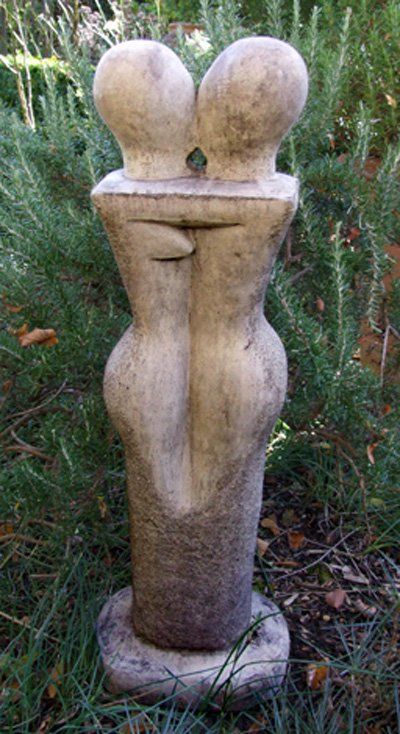 stone garden statue lovers