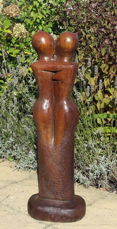 stone garden statue lovers