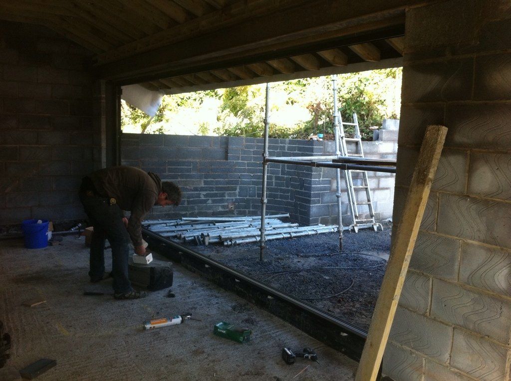External bifolds Devon