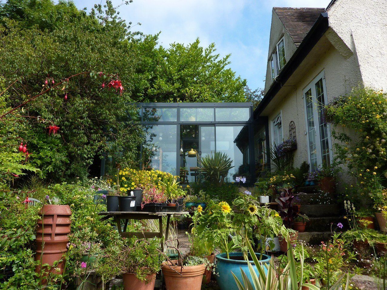 Aluminium conservatory Devon