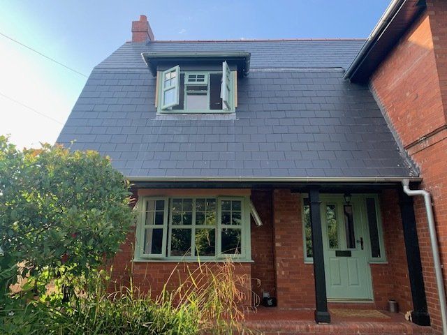 PVC guttering Devon
