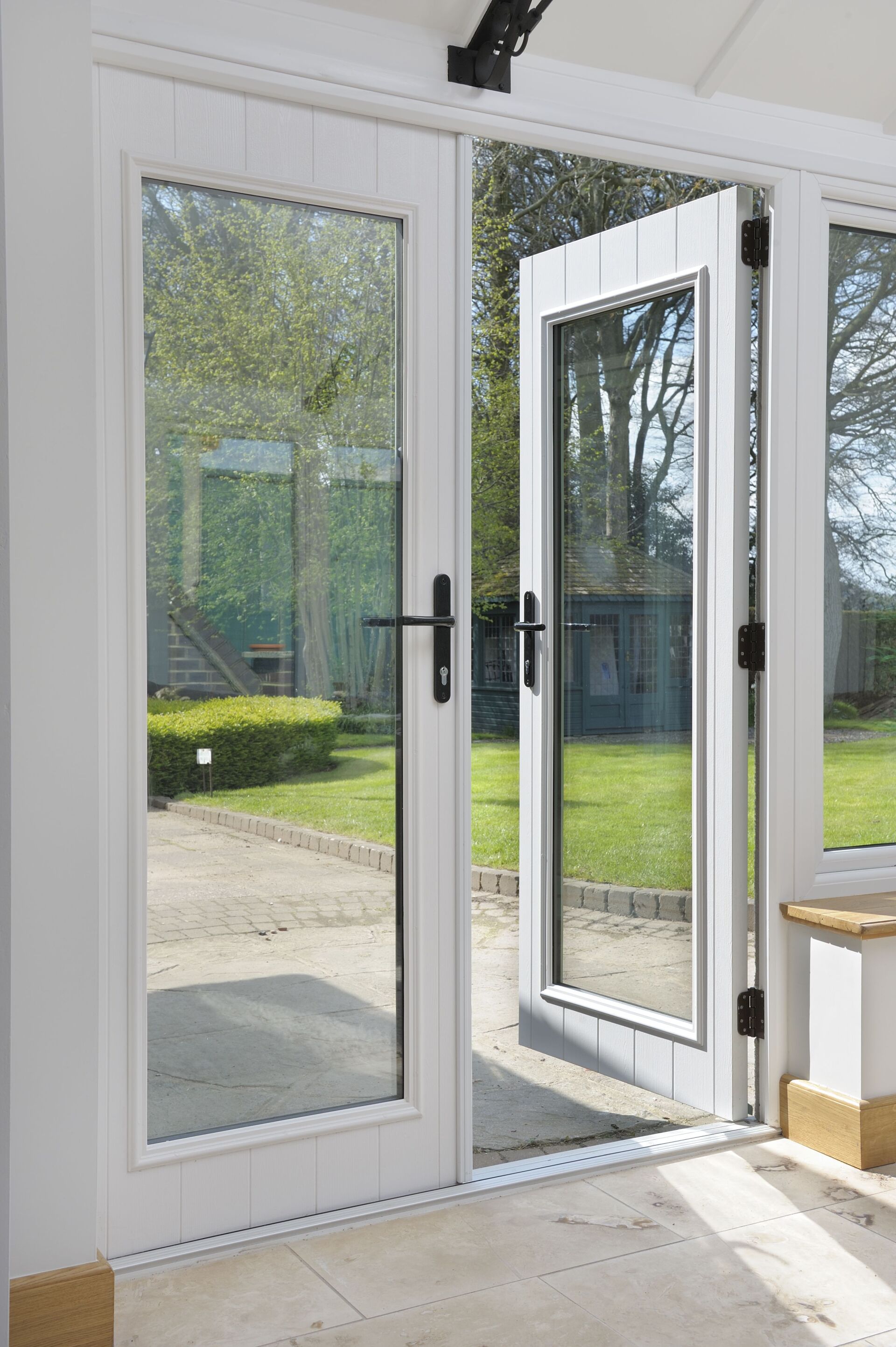Solidor French doors Devon