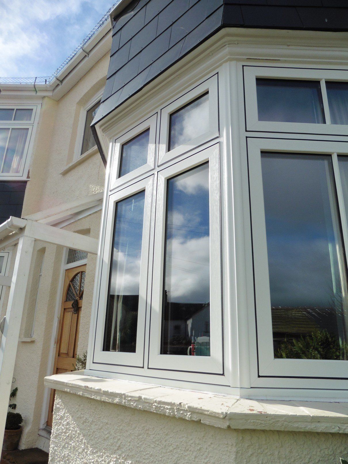 Flush hung uPVC windows Exmouth
