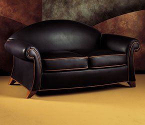 leather sofa