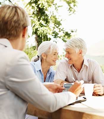 Estate Planning — Senior Couple Talking To Their Attorney In Staunton, VA Estate Planning — Senior Couple Talking To Their Attorney In Staunton, VA