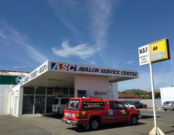 Exterior of service workshop
