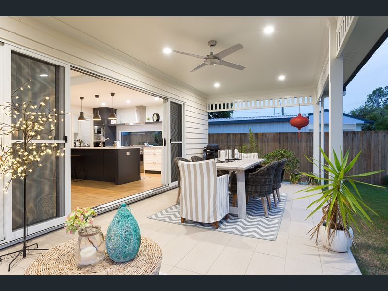 patio with furniture