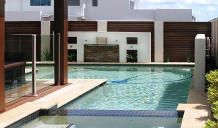 21 Lionheart Crescent, Newport Modern swimming pool and glass fencing